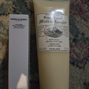 Perlier Bath Cream with Honey & Grown Alchemist Lotiom